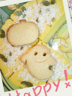 水切りヨーグルト南瓜チーズケーキ-レシピのメイン写真