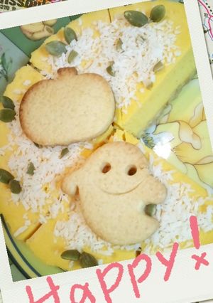 水切りヨーグルト南瓜チーズケーキ-レシピのメイン写真