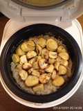 焼き目で香り倍増・栗ごはん