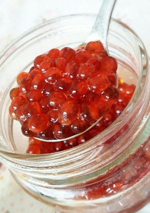 筋子（いくら）の醤油漬け-レシピのメイン写真