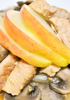 豚肉とりんごの白ワイン煮-レシピのメイン写真