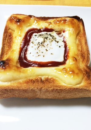 朝食に♪卵トースト-レシピのメイン写真