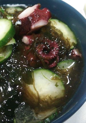 たこときゅうりの酢の物-レシピのメイン写真