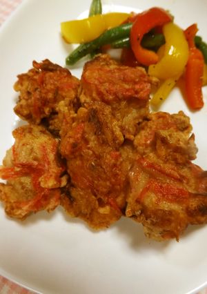 紅生姜の鶏から揚げ-レシピのメイン写真