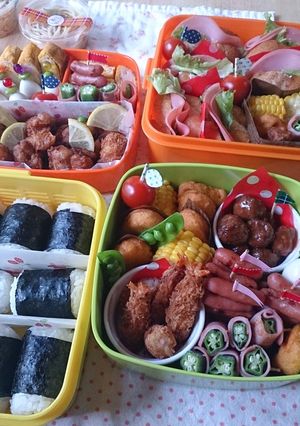 運動会に行楽に♪可愛いおべんとう♪♪-レシピのメイン写真