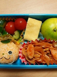 キャラ弁 ミカンニャン(妖怪ウォッチ)-レシピのメイン写真