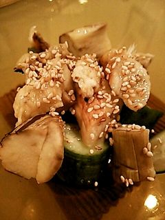 焼きナスと蛇腹きゅうりのおひたし☆-レシピのメイン写真