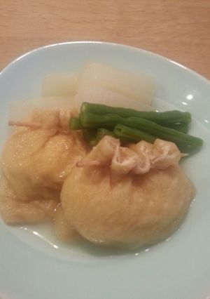 ジュワ～！！餅巾着と大根の煮物-レシピのメイン写真