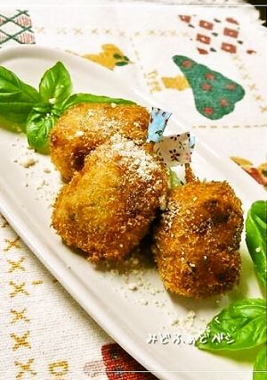 行楽のおともに✿３つ具材でミニ串カツ-レシピのメイン写真