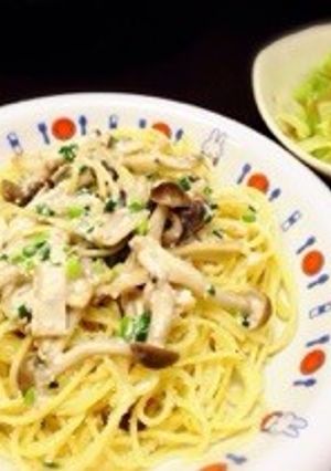 キノコのたらこパスタ-レシピのメイン写真