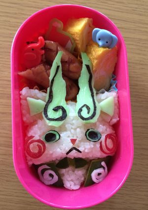 妖怪ウォッチ コマさん キャラ弁 簡単♪-レシピのメイン写真