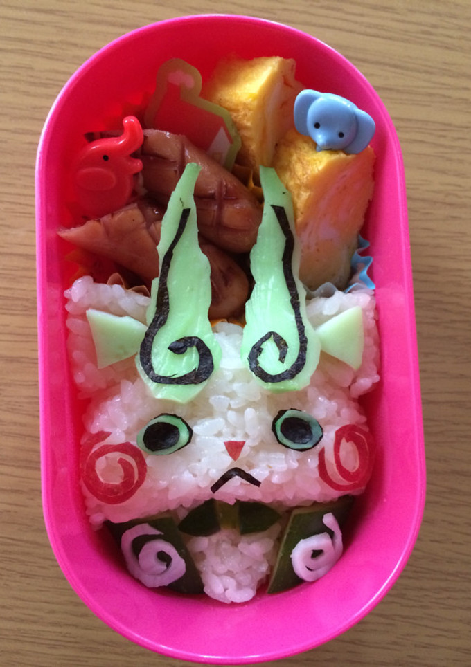 妖怪ウォッチ コマさん キャラ弁 簡単♪-レシピのメイン写真