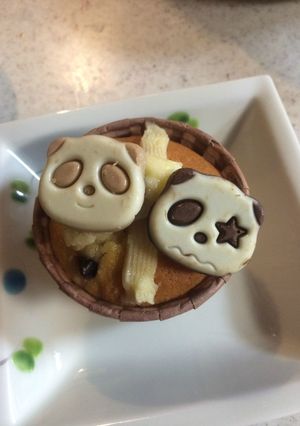 さくさくぱんだのカップケーキ-レシピのメイン写真