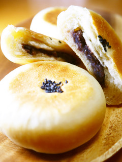 栗入り粒あんお焼きパン(ソフトフランス)-レシピのメイン写真