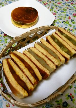 いもくりなんきん☆どら焼き三兄弟-レシピのメイン写真