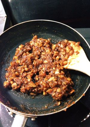 ミックスナッツで味噌ピー-レシピのメイン写真