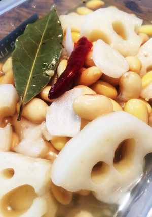 常備菜☆レンコンとお豆のピクルス-レシピのメイン写真