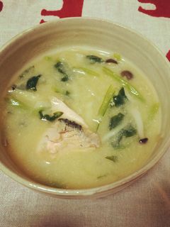 秋鮭の粕汁-レシピのメイン写真