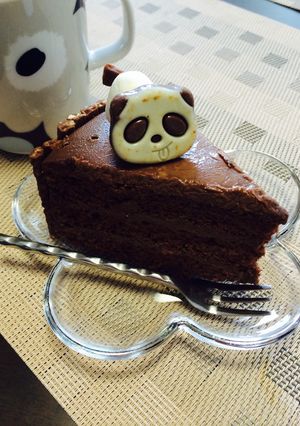 さくさくパンダdeかわいさUPケーキ❤︎-レシピのメイン写真