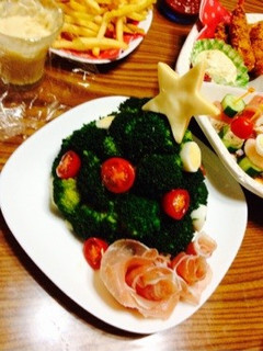 Xmas★ツリー風ポテトサラダ-レシピのメイン写真