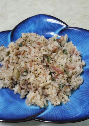 塩辛で簡単 美味しい混ぜご飯-レシピのメイン写真