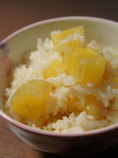秋!我が家のさつまいもご飯-レシピのメイン写真