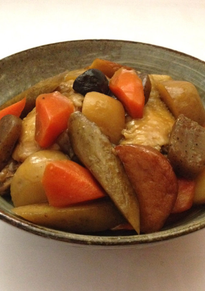 筑前煮☆手羽先で-レシピのメイン写真