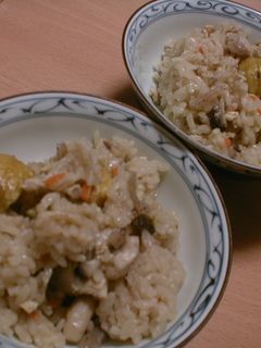 トクん家の栗の炊き込みご飯♪-レシピのメイン写真
