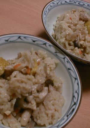 トクん家の栗の炊き込みご飯♪-レシピのメイン写真