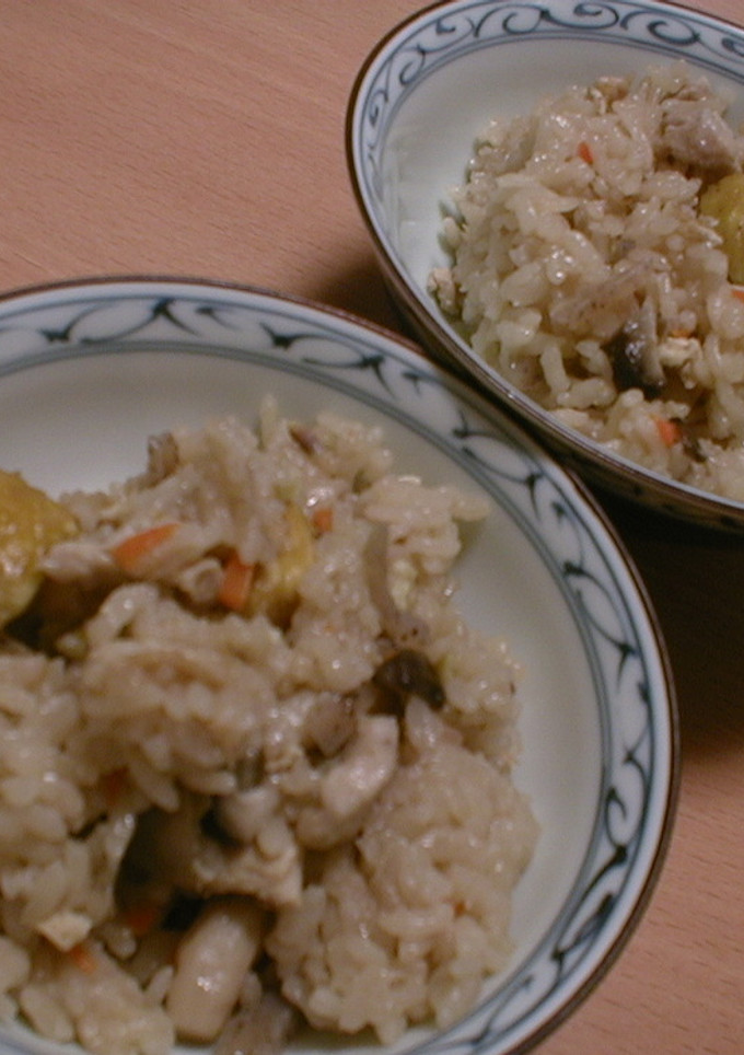 トクん家の栗の炊き込みご飯♪-レシピのメイン写真