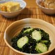 寿司酢で簡単☆あおさと胡瓜の酢の物