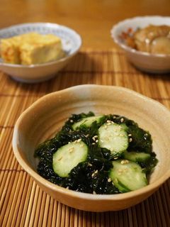 寿司酢で簡単☆あおさと胡瓜の酢の物-レシピのメイン写真