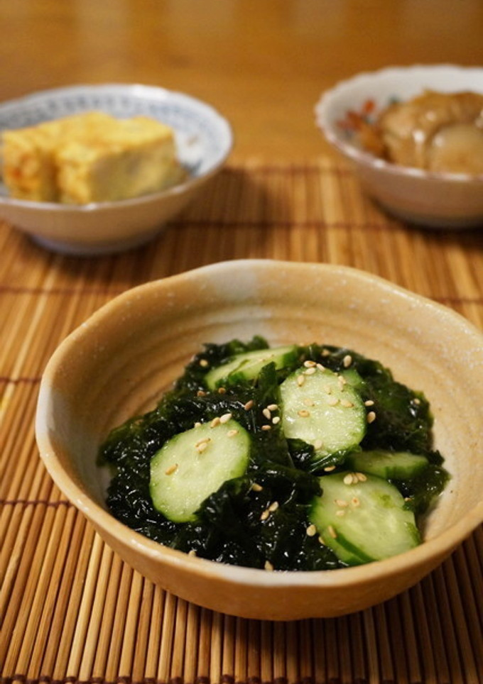 寿司酢で簡単☆あおさと胡瓜の酢の物-レシピのメイン写真