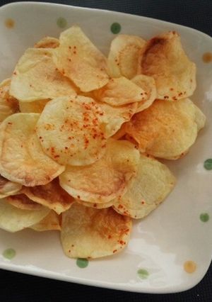 レンジでヘルシー　スパイシーポテチ-レシピのメイン写真
