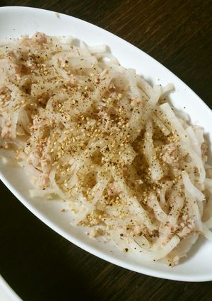 簡単にもう１品☆大根とツナのサラダ-レシピのメイン写真
