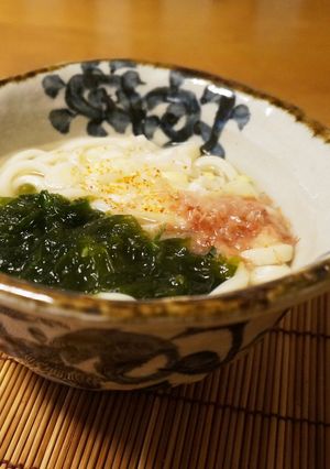ランチに☆あおさ入り関西風うどん-レシピのメイン写真