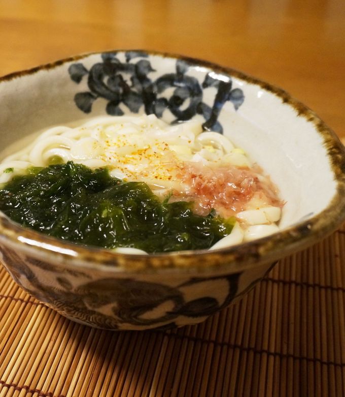 ランチに☆あおさ入り関西風うどん-レシピのメイン写真