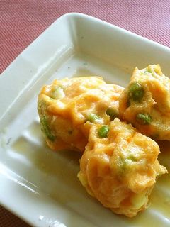 介護食 チーズ入り鮭だんご-レシピのメイン写真
