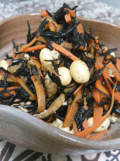 あっとゆうまのひじきの煮物♡-レシピのメイン写真