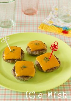チーズごハンバーグ-レシピのメイン写真