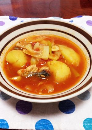 鮭のトマト煮-レシピのメイン写真