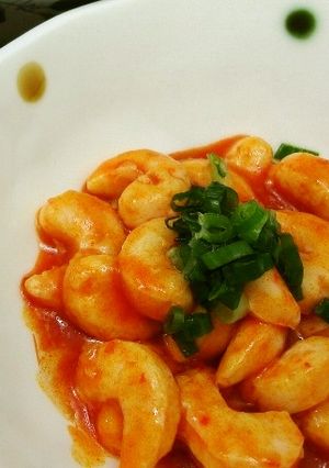 介護食 簡単エビチリ-レシピのメイン写真