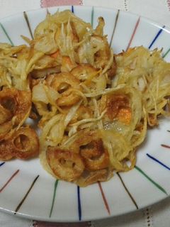 根菜とちくわのかき揚げ-レシピのメイン写真