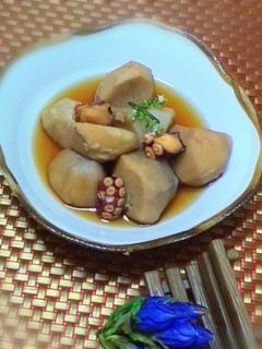 簡単！さといもと蛸の煮物-レシピのメイン写真