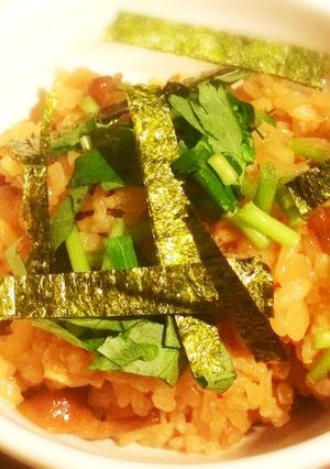 味付けは麺つゆ!なめこの炊き込みご飯-レシピのメイン写真