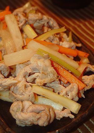 豚のセロリ炒め-レシピのメイン写真