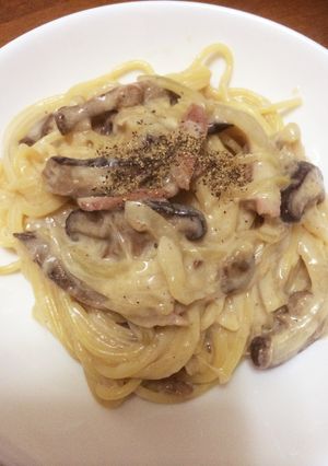 独り暮らし＊簡単クリームパスタ-レシピのメイン写真