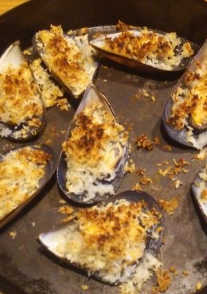 ムール貝のパン粉焼き-レシピのメイン写真