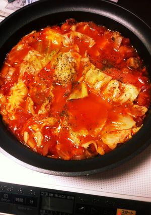 特製トムヤムクン風味トマト鍋-レシピのメイン写真