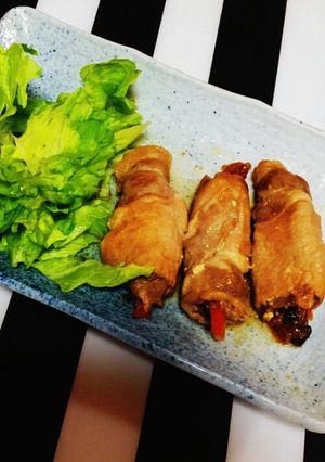 お弁当にも♥かさ増し♥豚肉のマヨ野菜巻き-レシピのメイン写真